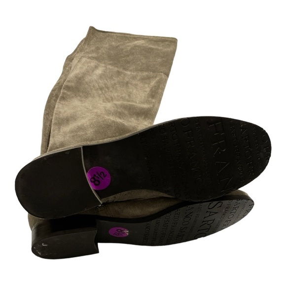 Franco Sarto L-Tech Taupe Suede Tall Knee High Flat
Boots Sz 8 1/2 M - Picture 6 of 15